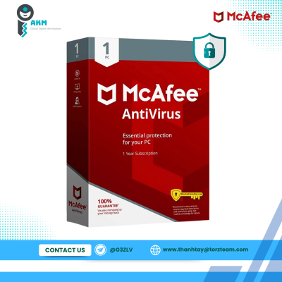McAfee Total Protection 1 Device 1 Year Global