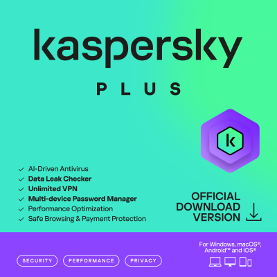 Kaspersky PLUS 3 Devices 2 Years